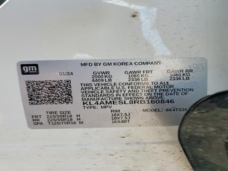 Продажа на аукционе авто 2024 Buick Encore Gx, vin: KL4AMESL8RB160846, номер лота: 61238576