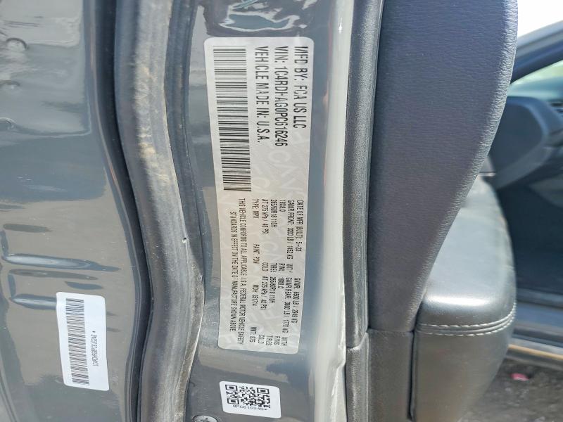Продаж на аукціоні авто 2023 Dodge Durango, vin: 1C4RDHAG0PC616246, номер лоту: 59686696
