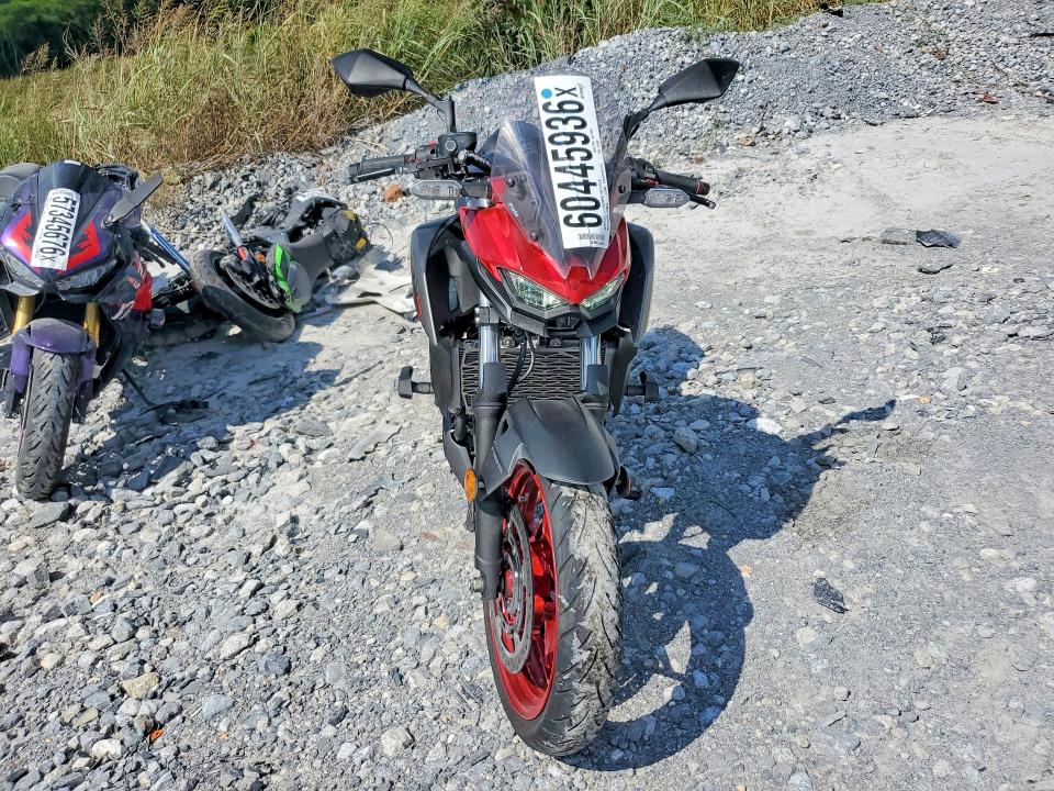 60445936 :رقم المزاد ، ML5ERGF16RDA11592 vin ، 2024 Kawasaki Er500 مزاد بيع
