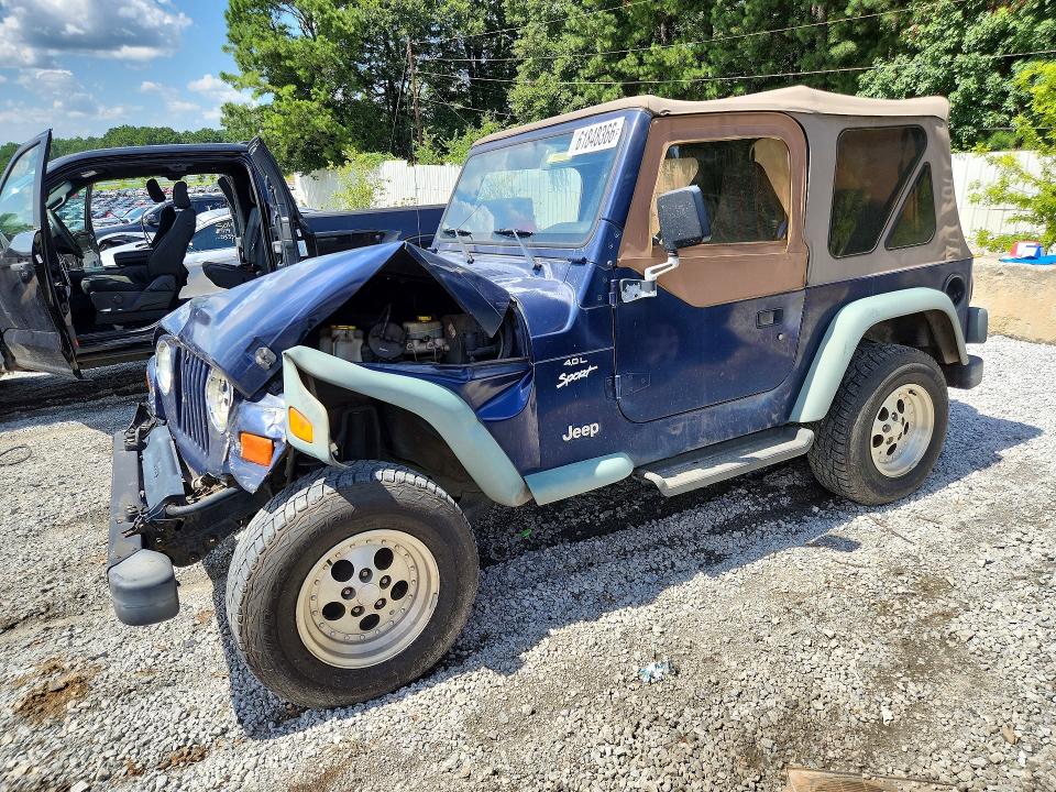 61848366 :رقم المزاد ، 1J4FY19S4VP433990 vin ، 1997 Jeep Wrangler / Tj مزاد بيع