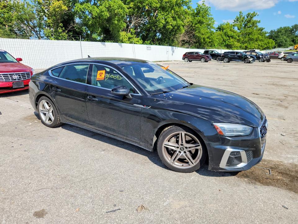 2021 Audi A5 მანქანა იყიდება აუქციონზე, vin: WAUDACF59MA046216, აუქციონის ნომერი: 59370326