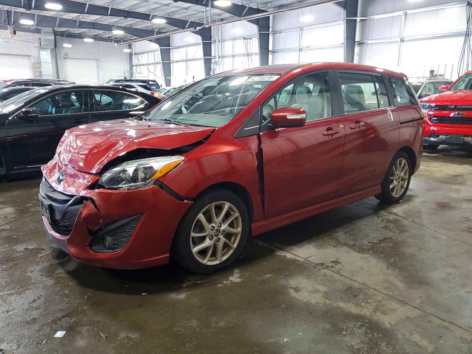62785236 :رقم المزاد ، JM1CW2DL3E0163048 vin ، 2014 Mazda 5 مزاد بيع