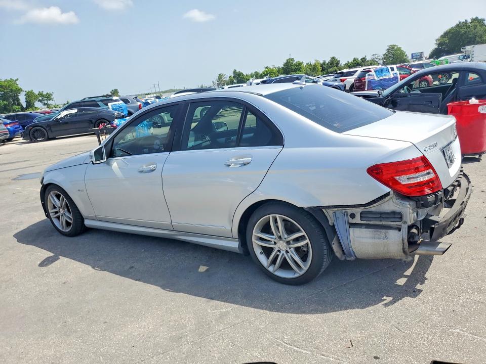 Продажа на аукционе авто 2012 Mercedes-benz C, vin: WDDGF4HB8CA607021, номер лота: 60081076