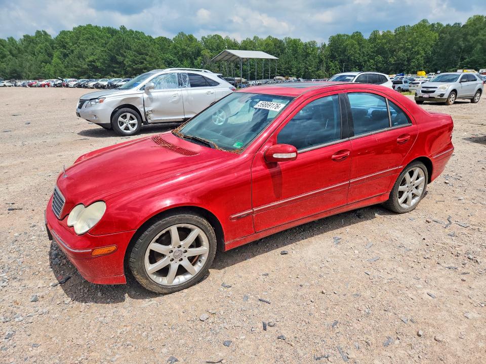 2004 Mercedes-benz C მანქანა იყიდება აუქციონზე, vin: WDBRF40J64A565695, აუქციონის ნომერი: 59869176