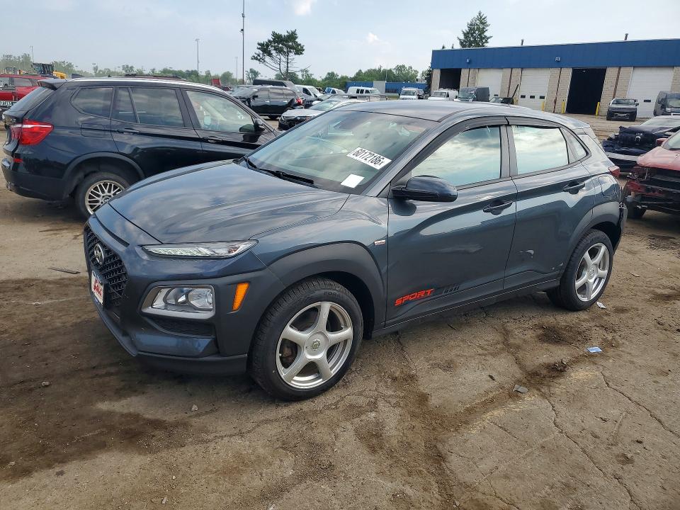 60172186 :رقم المزاد ، KM8K1CAA6KU299113 vin ، 2019 Hyundai Kona مزاد بيع