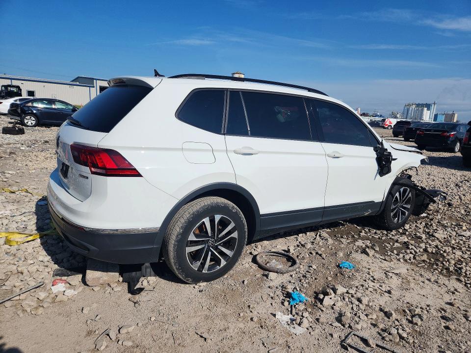 Aukcja sprzedaży 2022 Volkswagen Tiguan, vin: 3VV0B7AX8NM117989, numer aukcji: 59318566