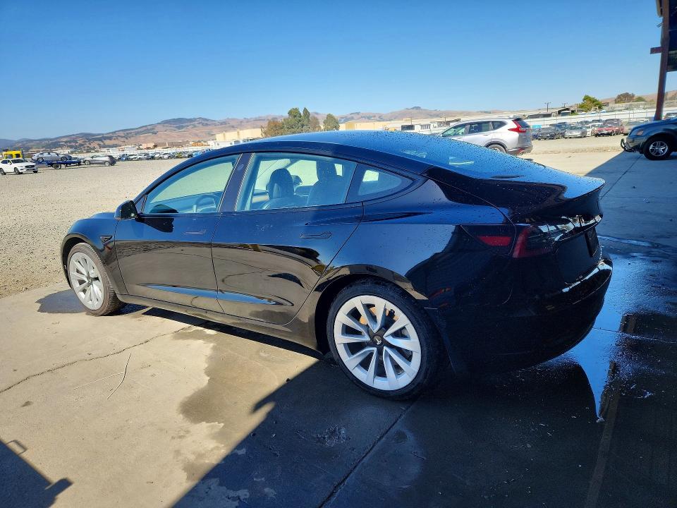 Продажа на аукционе авто 2022 Tesla Model 3, vin: 5YJ3E1EA9NF304538, номер лота: 60134506