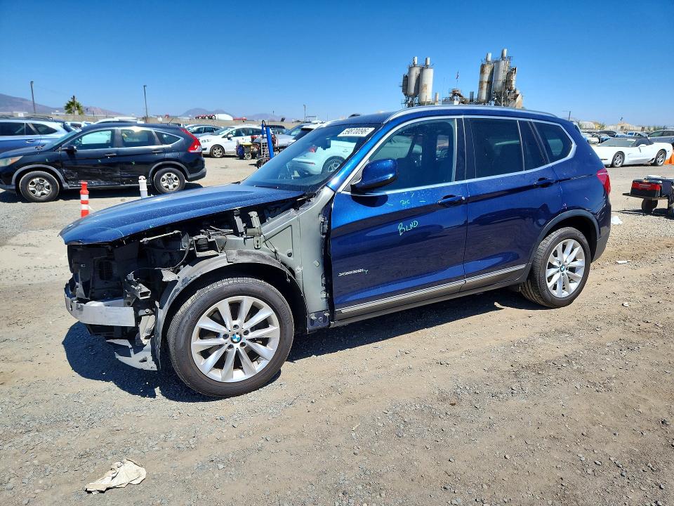 59870096 :رقم المزاد ، 5UXWX9C57D0D05987 vin ، 2013 Bmw X3 مزاد بيع