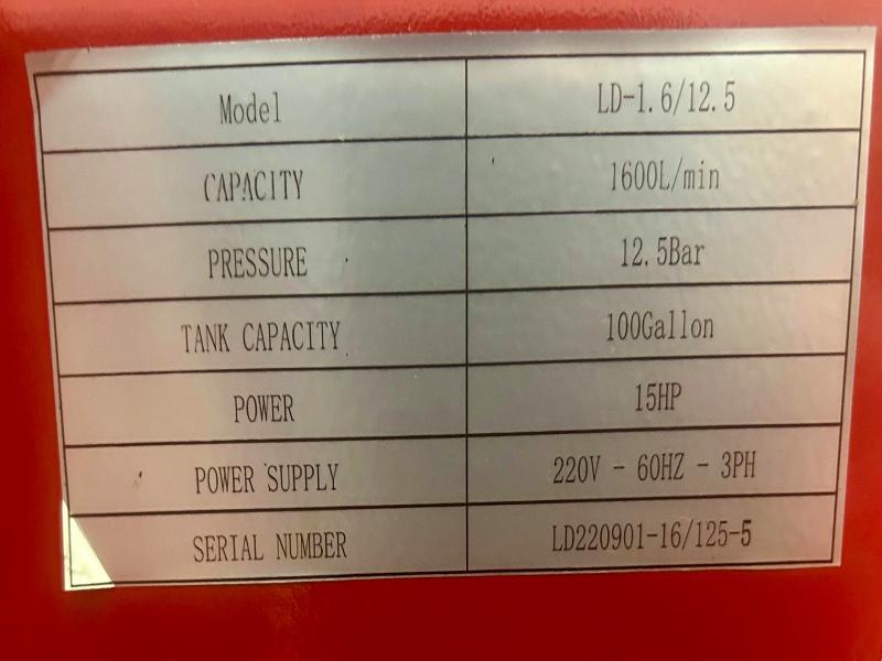 Продажа на аукционе авто 2024 Others 2024 Air Compressor, vin: LD220901161255, номер лота: 63488346