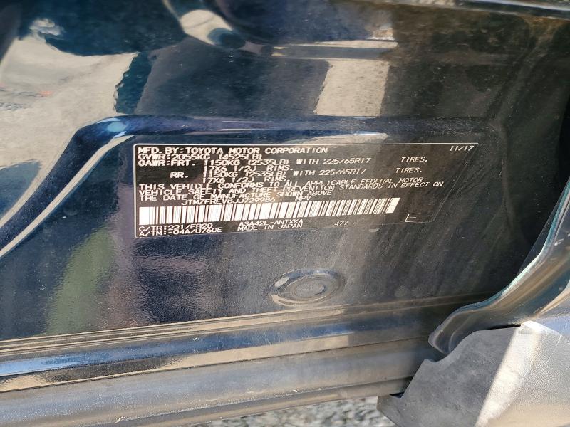 2018 Toyota Rav4 მანქანა იყიდება აუქციონზე, vin: JTMZFREV8JJ729986, აუქციონის ნომერი: 63148106