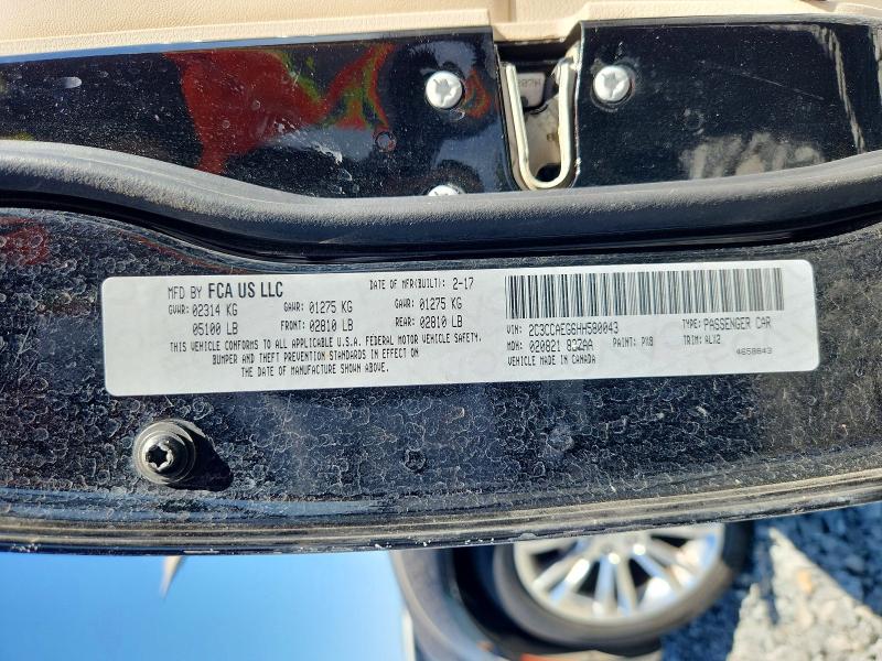 Aukcja sprzedaży 2017 Chrysler 300c, vin: 2C3CCAEG6HH580043, numer aukcji: 61613976