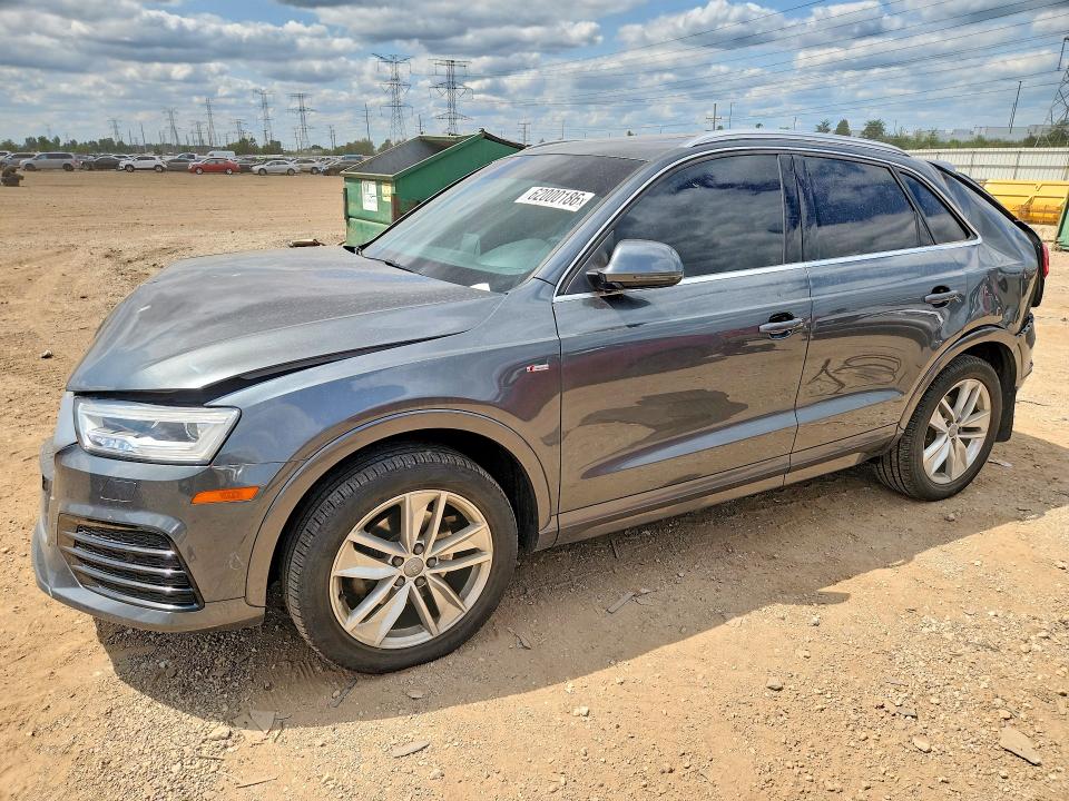 62000186 :رقم المزاد ، WA1JCCFS2JR004547 vin ، 2018 Audi Q3 مزاد بيع