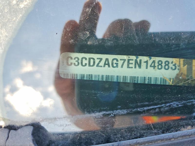 62334976 :رقم المزاد ، 1C3CDZAG7EN148839 vin ، 2014 Dodge Avenger مزاد بيع