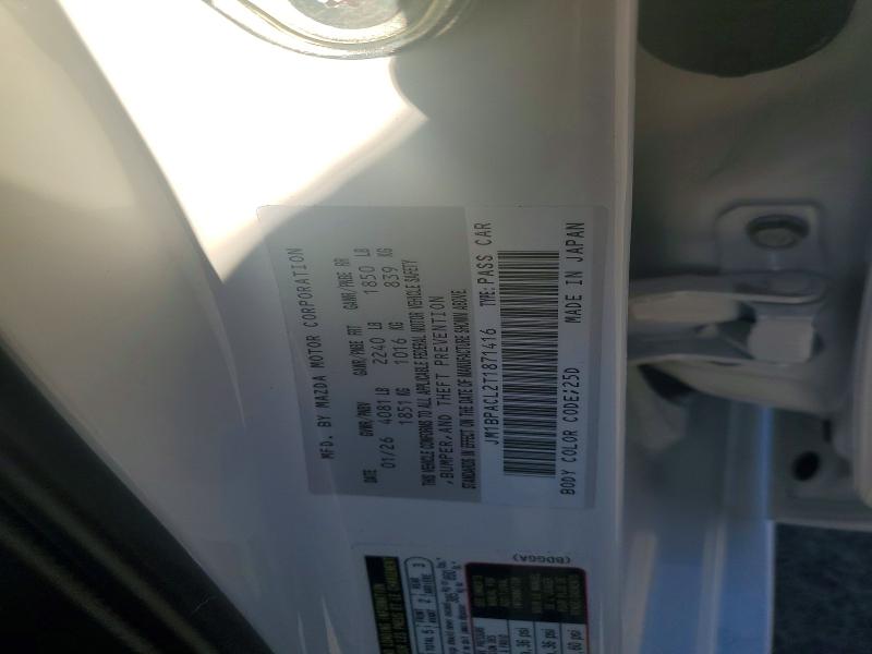 2026 Mazda 3 მანქანა იყიდება აუქციონზე, vin: JM1BPACL2T1871416, აუქციონის ნომერი: 62893796