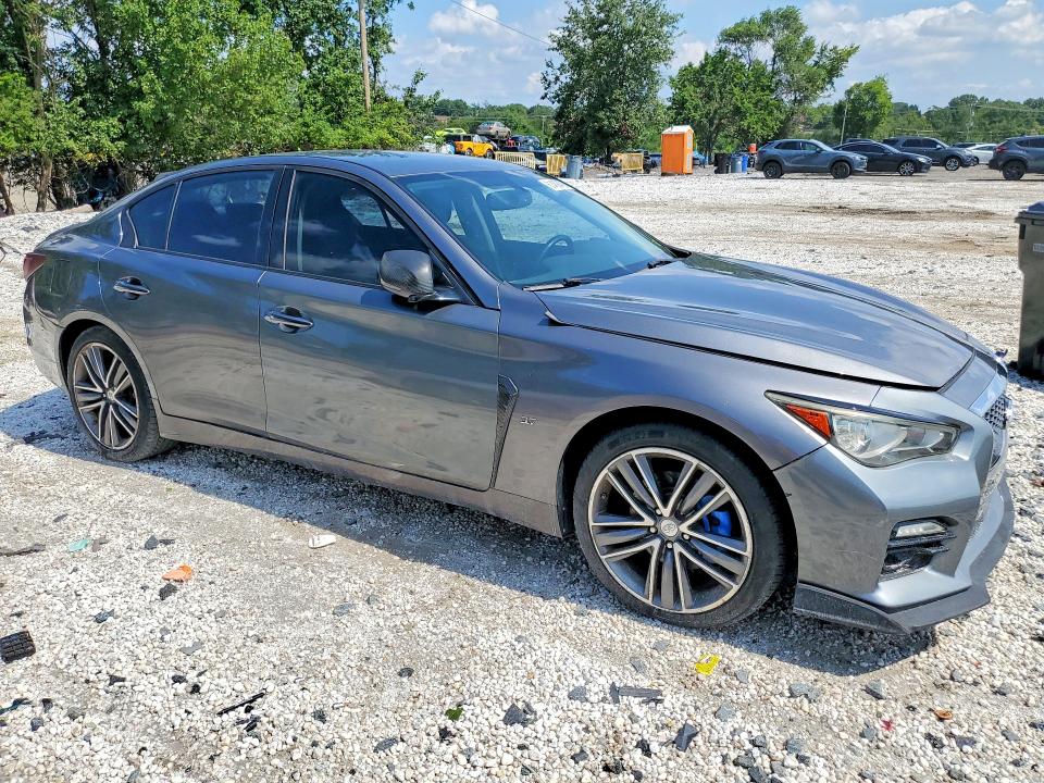 2014 Infiniti Q50 მანქანა იყიდება აუქციონზე, vin: JN1BV7AR0EM680310, აუქციონის ნომერი: 61489476