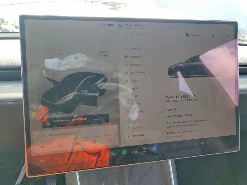 61348716 :رقم المزاد ، 7SAYGDEE1TA632781 vin ، 2026 Tesla Model Y مزاد بيع