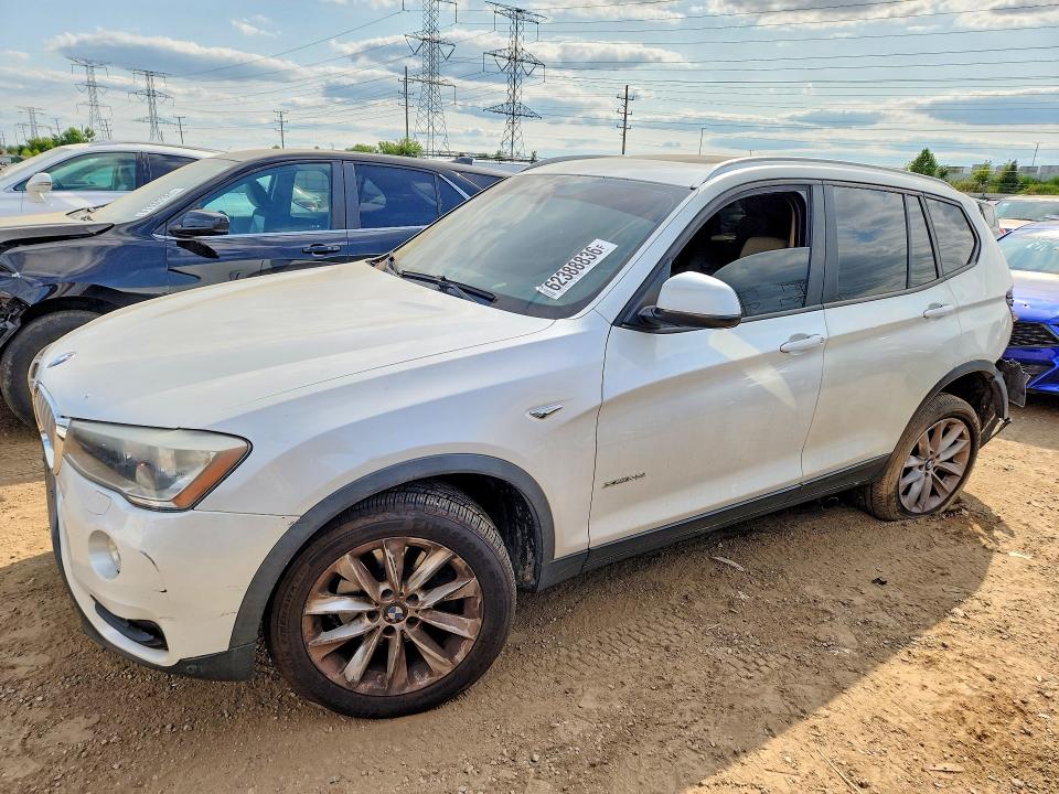 Aukcja sprzedaży 2015 Bmw X3, vin: 5UXWX9C57F0D48471, numer aukcji: 62388836
