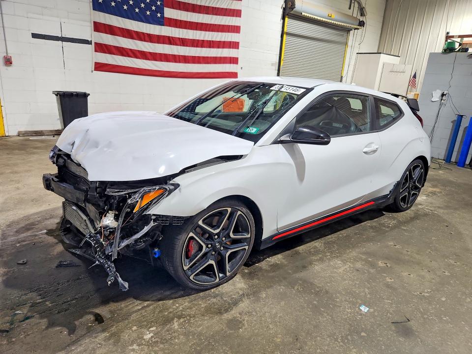 2021 Hyundai Veloster N მანქანა იყიდება აუქციონზე, vin: KMHT36AH1MU008730, აუქციონის ნომერი: 59215146