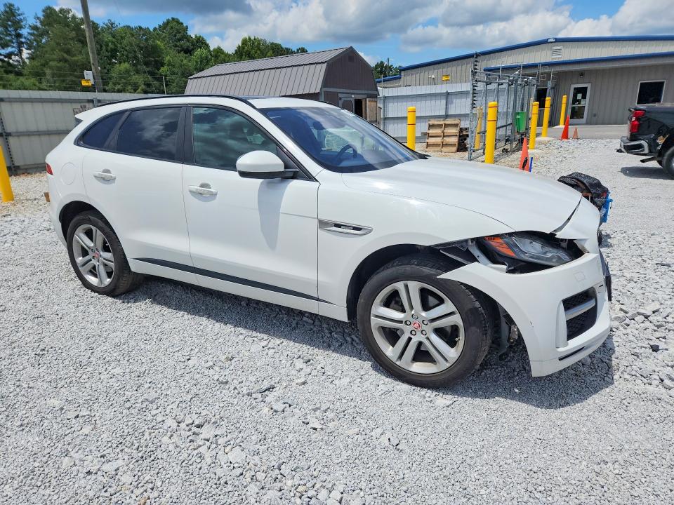 2019 Jaguar F-pace მანქანა იყიდება აუქციონზე, vin: SADCL2GX4KA396860, აუქციონის ნომერი: 61663116