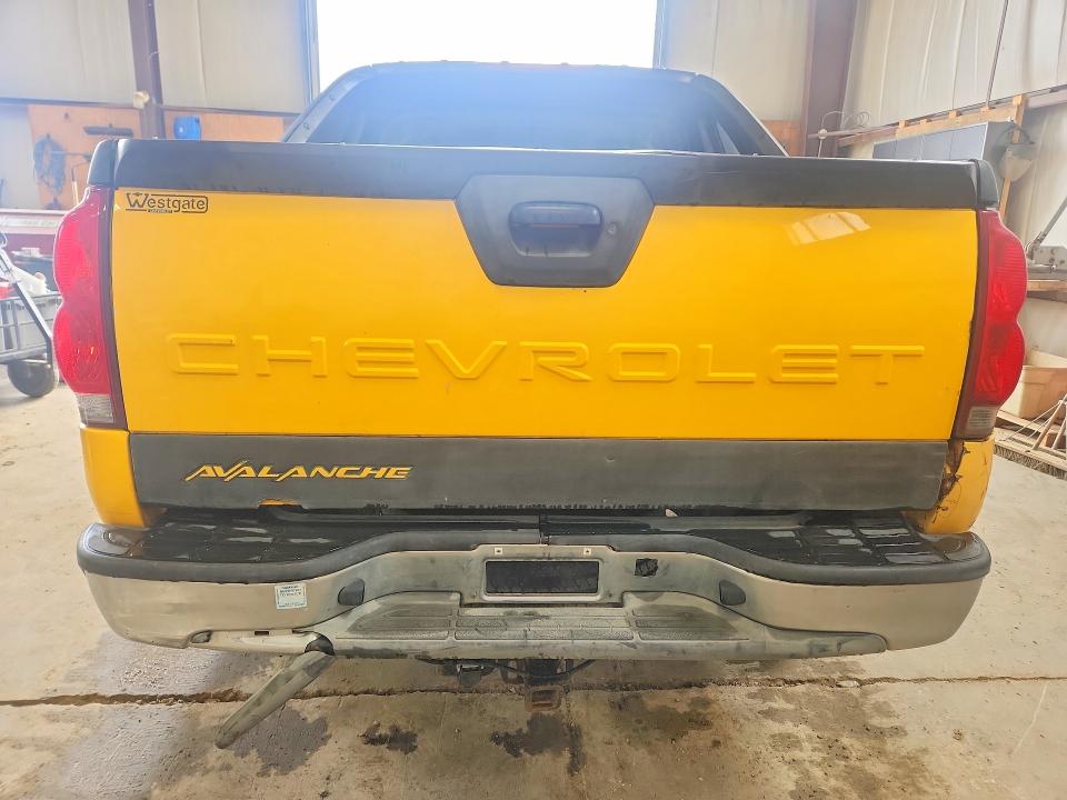 2003 Chevrolet Avalanche მანქანა იყიდება აუქციონზე, vin: 3GNEK13T03G324990, აუქციონის ნომერი: 61904066