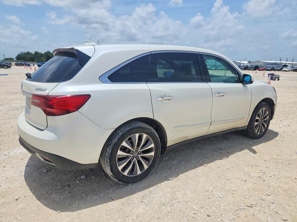61213156 :رقم المزاد ، 5FRYD3H44GB008581 vin ، 2016 Acura Mdx مزاد بيع