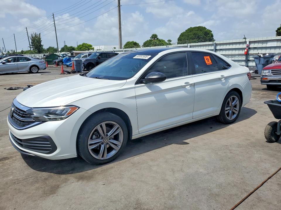 2022 Volkswagen Jetta მანქანა იყიდება აუქციონზე, vin: 3VW7M7BU1NM022733, აუქციონის ნომერი: 60082606