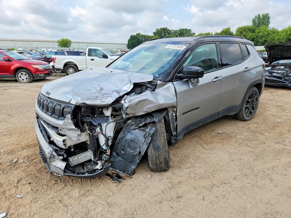 Aukcja sprzedaży 2022 Jeep Compass, vin: 3C4NJDBB3NT186412, numer aukcji: 61737936