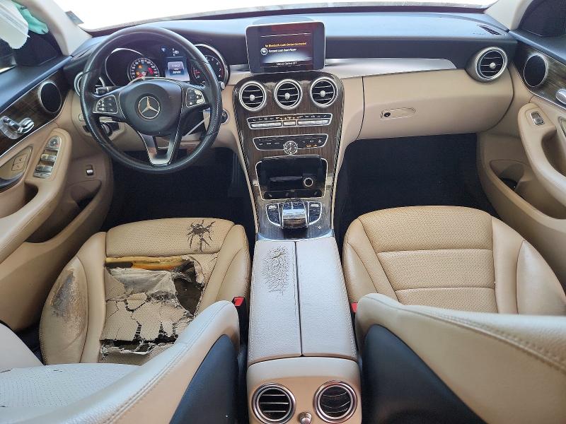 59287266 :رقم المزاد ، 55SWF4JB4FU096496 vin ، 2015 Mercedes-benz C مزاد بيع