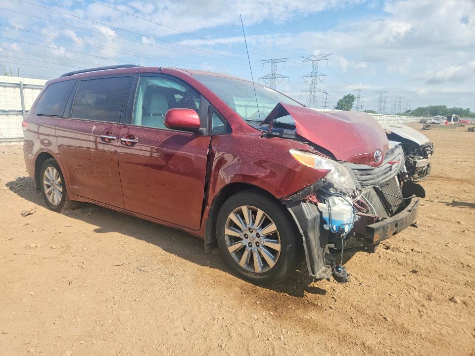 Aukcja sprzedaży 2014 Toyota Sienna, vin: 5TDDK3DC1ES080625, numer aukcji: 61805516