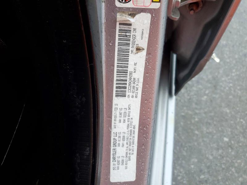 59780126 :رقم المزاد ، 1C3CDZAB4DN642983 vin ، 2013 Dodge Avenger مزاد بيع