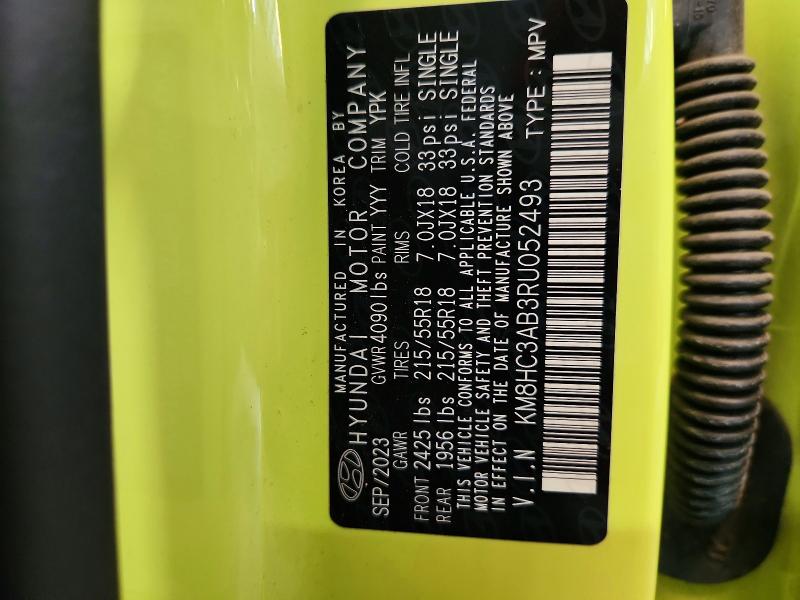 Aukcja sprzedaży 2024 Hyundai Kona, vin: KM8HC3AB3RU052493, numer aukcji: 59991096