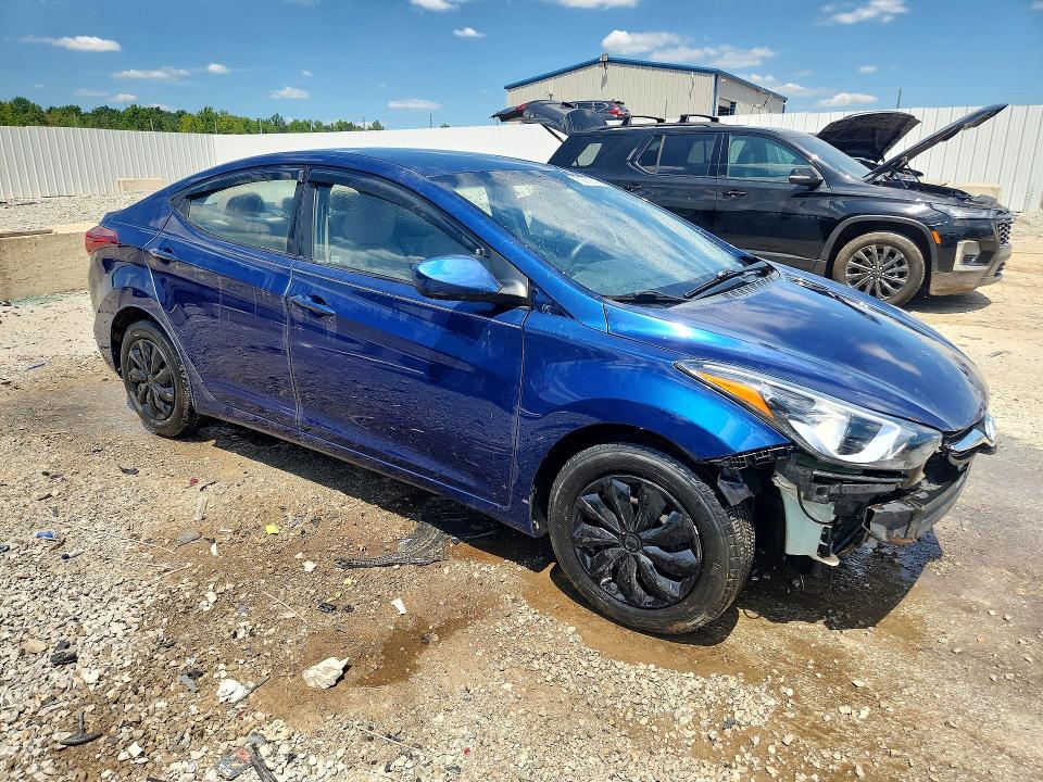 2016 Hyundai Elantra მანქანა იყიდება აუქციონზე, vin: 5NPDH4AE9GH737786, აუქციონის ნომერი: 62839286