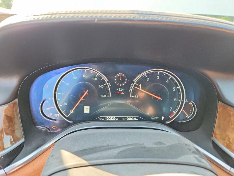 2018 Bmw 750 მანქანა იყიდება აუქციონზე, vin: WBA7F2C50JG423747, აუქციონის ნომერი: 60272456