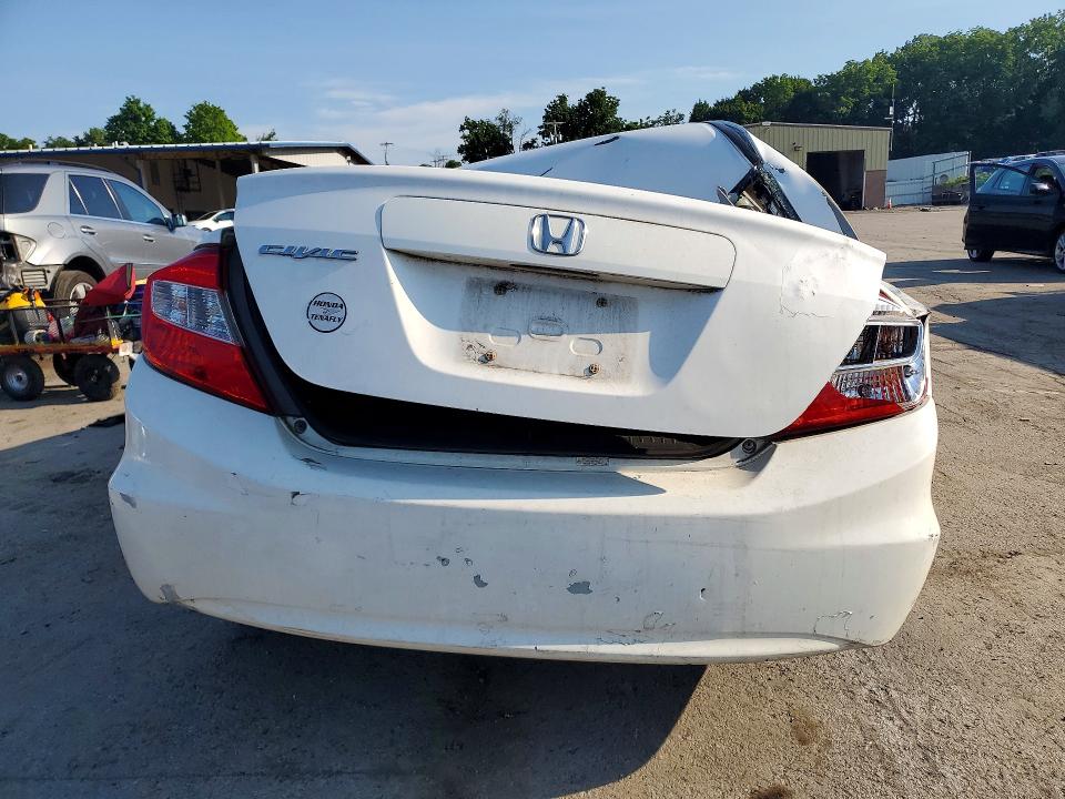 61201286 :رقم المزاد ، 2HGFB2F59CH604506 vin ، 2012 Honda Civic مزاد بيع
