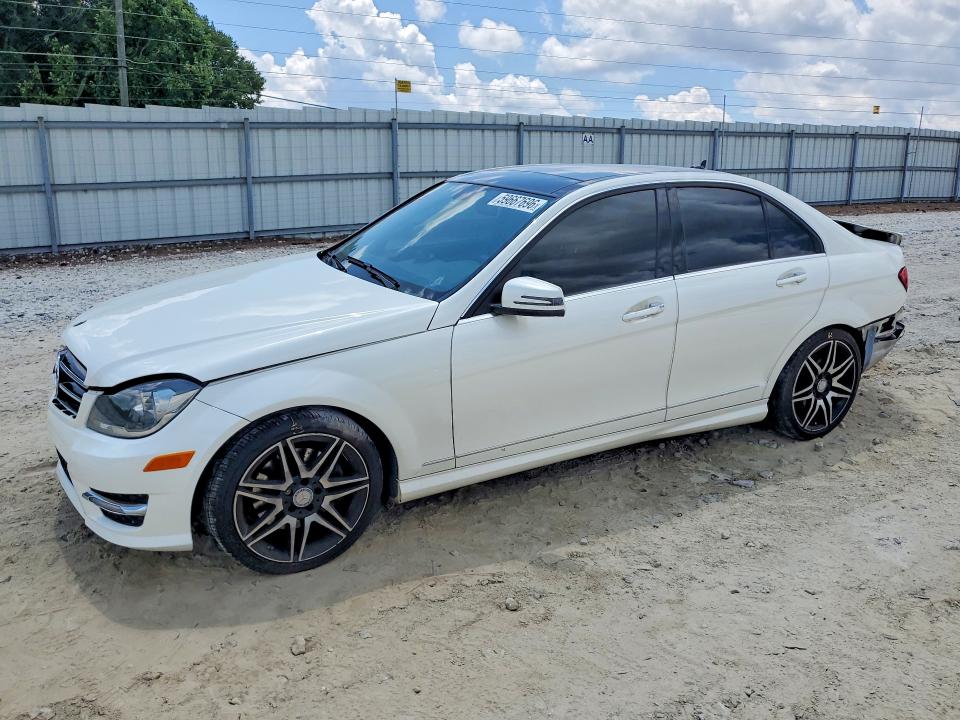 59667696 :رقم المزاد ، WDDGF5HB1EA913972 vin ، 2014 Mercedes-benz C مزاد بيع