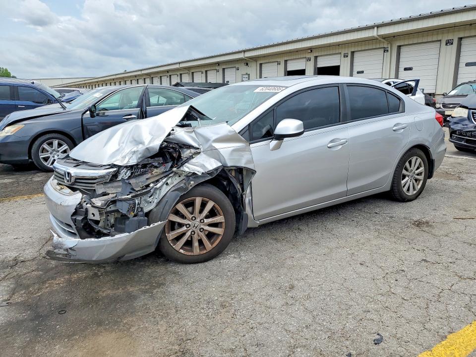 Aukcja sprzedaży 2012 Honda Civic, vin: 19XFB2F80CE100009, numer aukcji: 62040686
