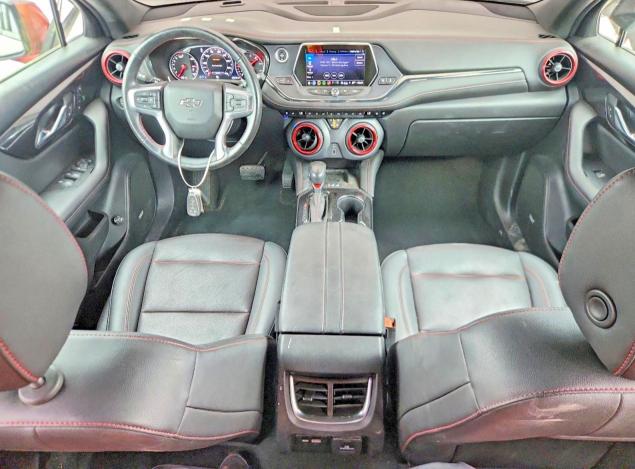 61489906 :رقم المزاد ، 3GNKBERS7MS522019 vin ، 2021 Chevrolet Blazer مزاد بيع