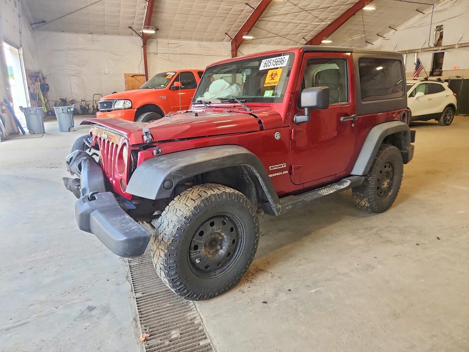 Aukcja sprzedaży 2012 Jeep Wrangler, vin: 1C4AJWAGXCL103221, numer aukcji: 60515696