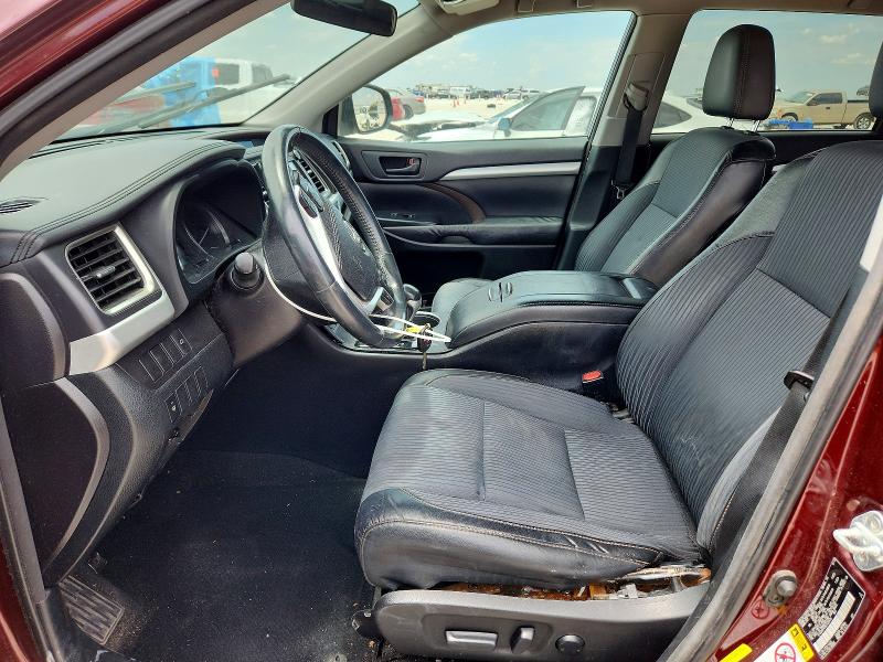 59959526 :رقم المزاد ، 5TDZKRFH2GS129478 vin ، 2016 Toyota Highlander مزاد بيع