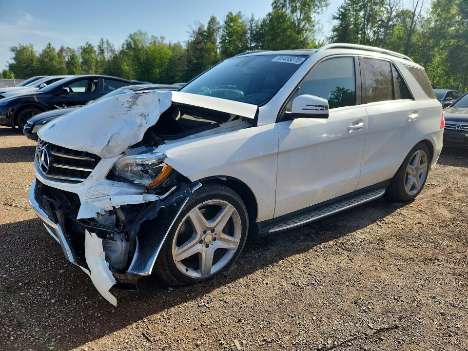 2015 Mercedes-benz Ml მანქანა იყიდება აუქციონზე, vin: 4JGDA5GB2FA554657, აუქციონის ნომერი: 85455075