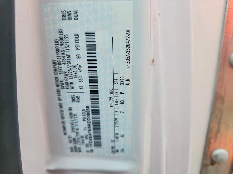 Продажа на аукционе авто 2024 Ford Econoline, vin: 1FDXE4FN5RDD08888, номер лота: 59111946