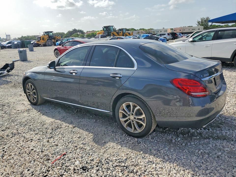 60466486 :رقم المزاد ، 55SWF4KB7FU063149 vin ، 2015 Mercedes-benz C مزاد بيع
