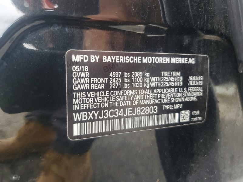 Aukcja sprzedaży 2018 Bmw X2, vin: WBXYJ3C34JEJ82803, numer aukcji: 60220106