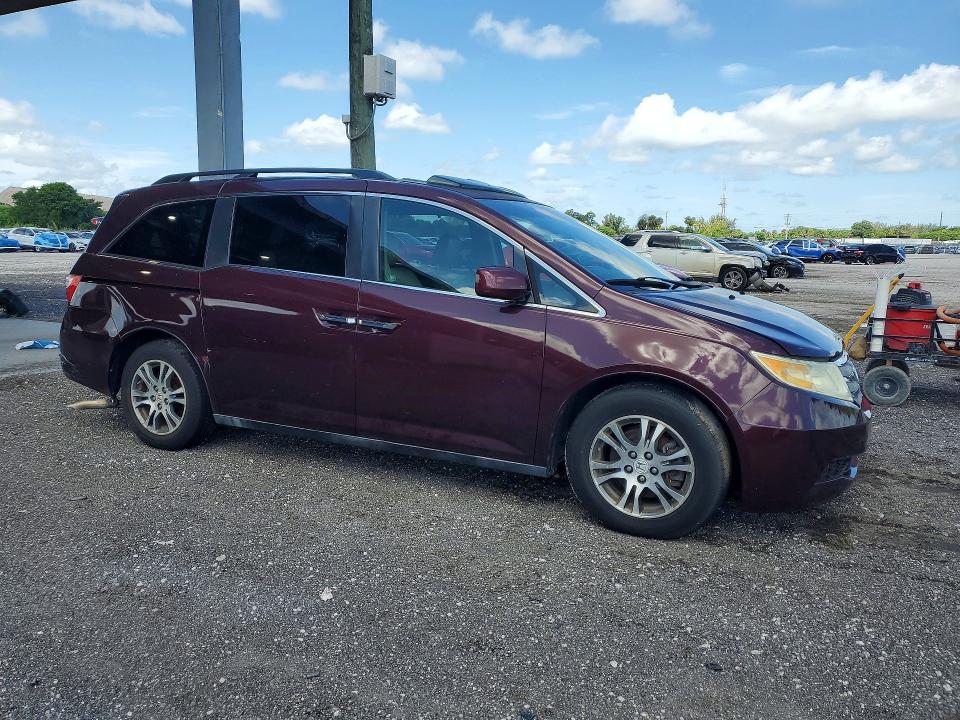 Продаж на аукціоні авто 2011 Honda Odyssey, vin: 5FNRL5H61BB009153, номер лоту: 60076346