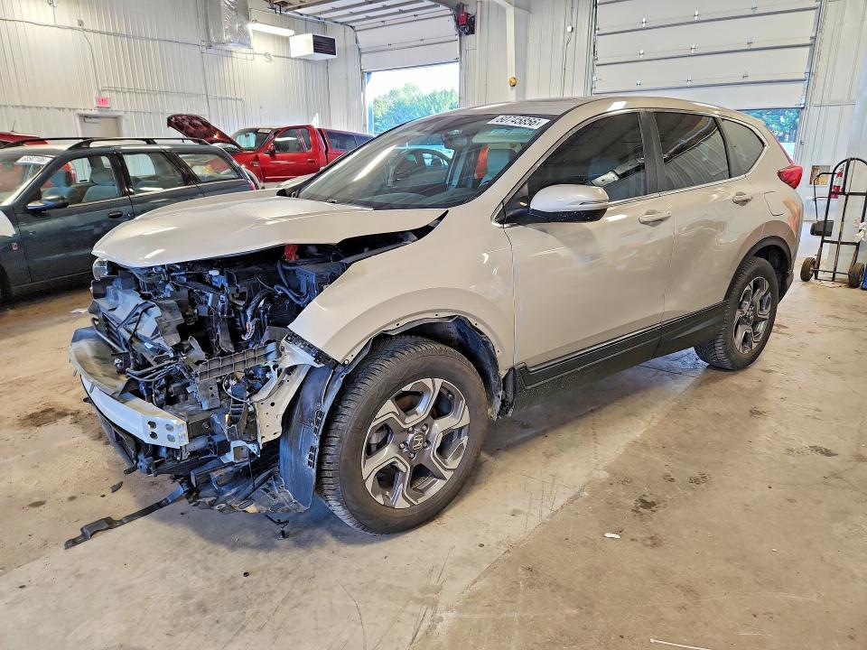 60745856 :رقم المزاد ، 2HKRW2H85KH629514 vin ، 2019 Honda Cr-v مزاد بيع