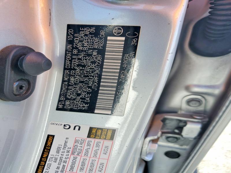 Aukcja sprzedaży 2021 Toyota Prius Prime, vin: JTDKAMFP3M3172089, numer aukcji: 61222466