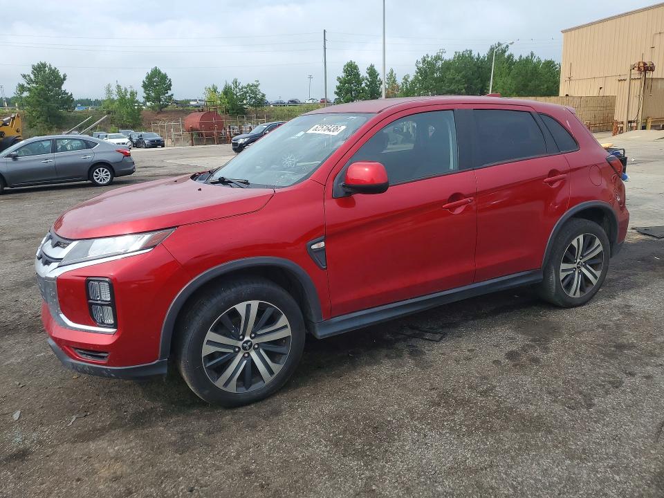 2020 Mitsubishi Outlander Sport მანქანა იყიდება აუქციონზე, vin: JA4AP3AU3LU019829, აუქციონის ნომერი: 62516436