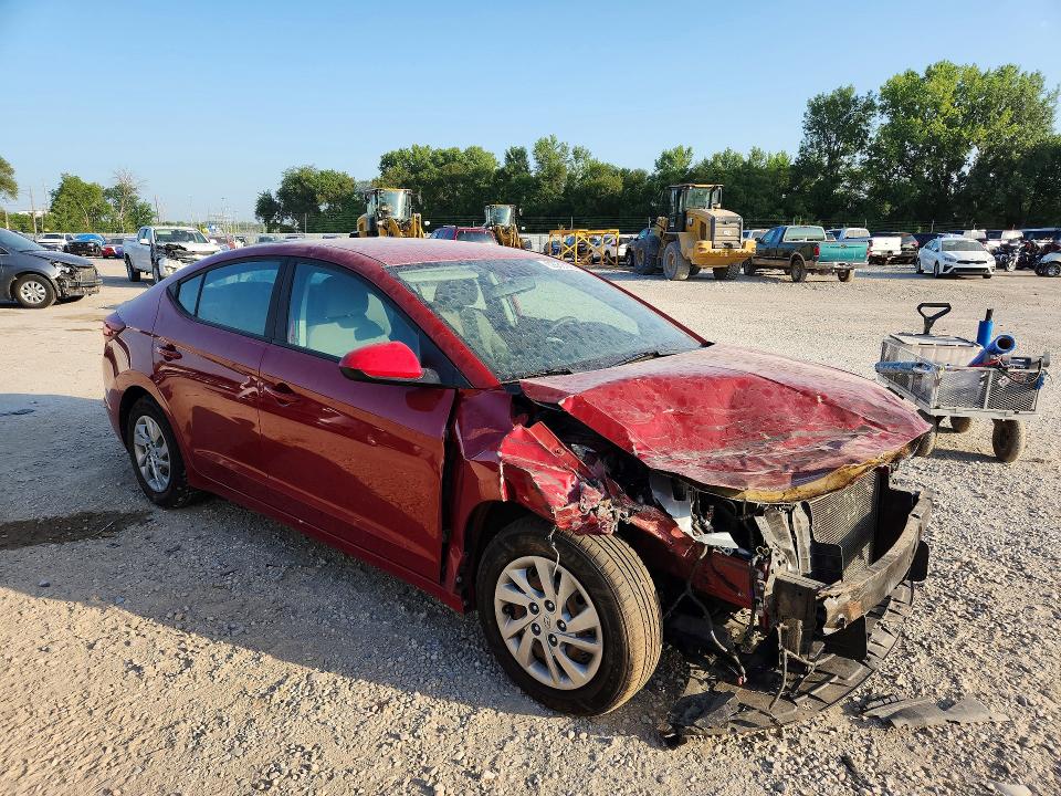 2019 Hyundai Elantra მანქანა იყიდება აუქციონზე, vin: KMHD74LF3KU754652, აუქციონის ნომერი: 62636176
