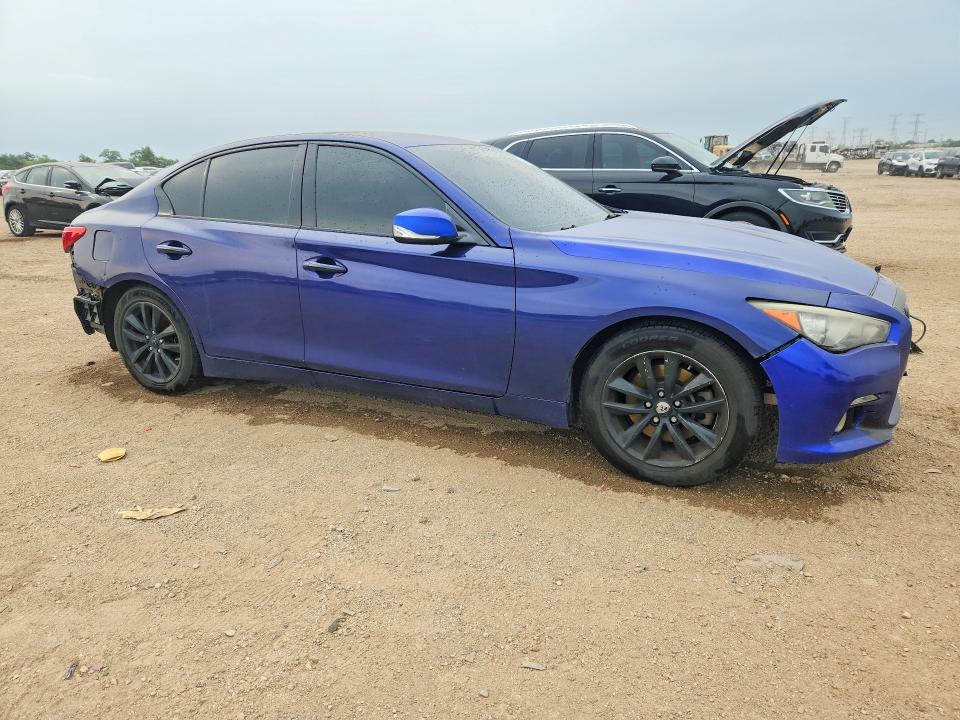 Продажа на аукционе авто 2014 Infiniti Q50, vin: JN1BV7AP3EM675696, номер лота: 62313676