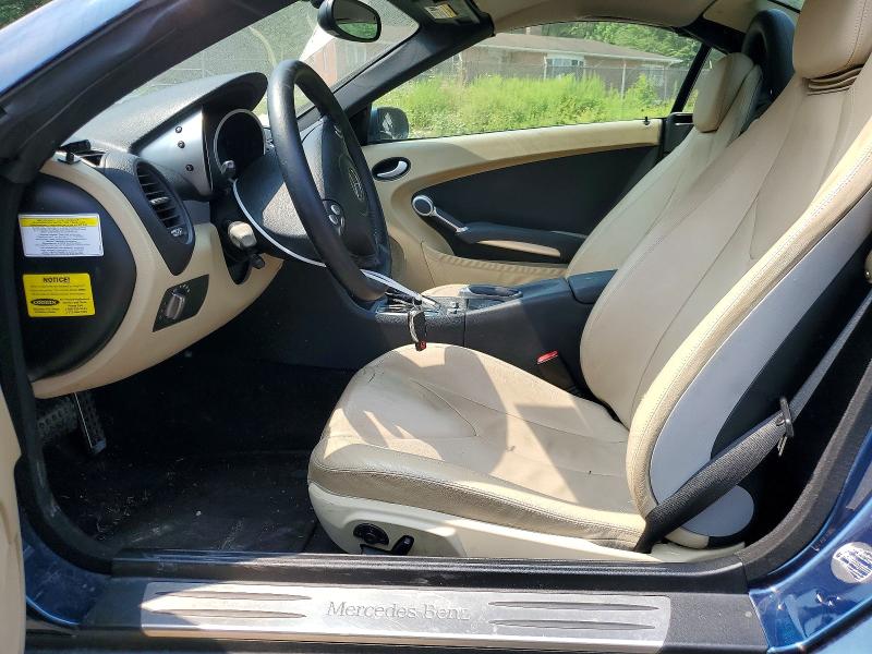 62413666 :رقم المزاد ، WDBWK54F97F160299 vin ، 2007 Mercedes-benz Slk مزاد بيع